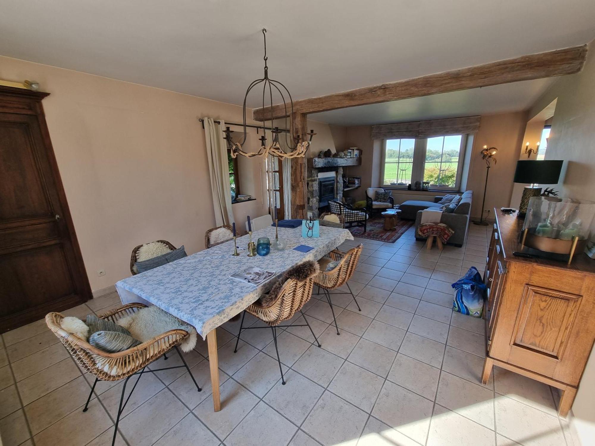 Groot Authentiek En Charmante Woning, 250 Vierkante Meter, Panoramisch Vergezicht, Zonsondergang, Dicht Bij Dinant, Maredsous En Namen Oret Exterior photo